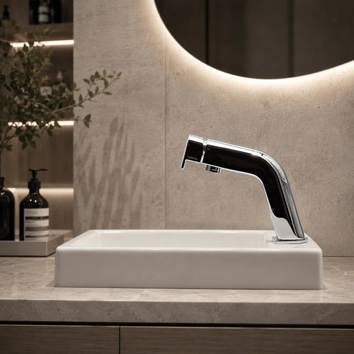 Mitigeur pour lavabo - 004106110 - SUPERGRIF - monté sur plage / mécanique / en métal chromé