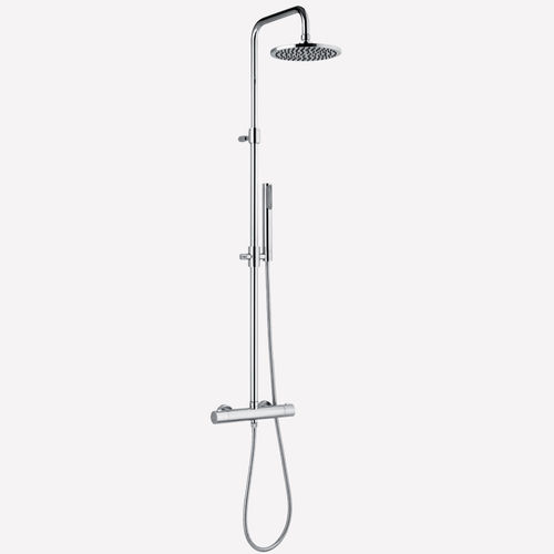 Set de douche mural - EL980507 - Webert - contemporain / thermostatique / avec pommeau sur colonne fixe