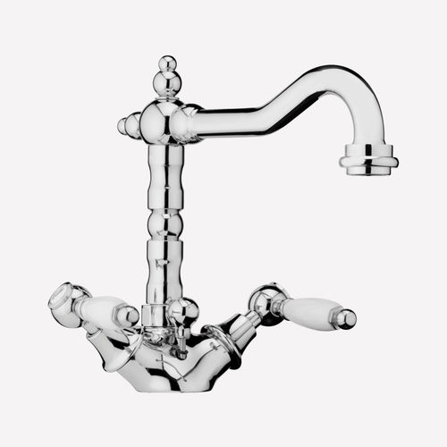 Mélangeur de vasque - DO700301 - Webert - à poser / en métal chromé / de salle de bain