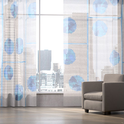 Voilage à motif - BOUNCE - Knoll Textiles - en polyester / en Trevira CS® / organique