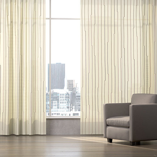 Tissu pour rideaux - TWO FOLD - Knoll Textiles - à rayures / en polyester / en coton