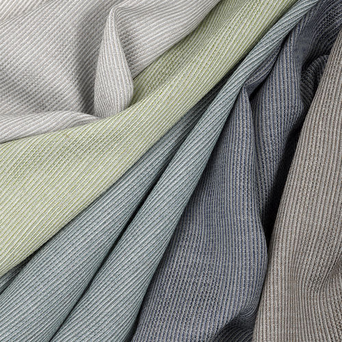 Voilage à rayures - ABROAD - Knoll Textiles - en polyester recyclé / organique / non feu