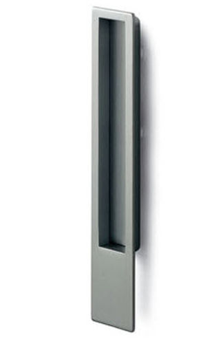 Poignée pour porte coulissante - MN1098Z - PAMAR - en aluminium / contemporaine / encastrée