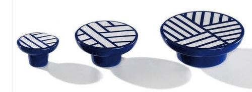 Bouton de meuble contemporain - SCRIBBLE - PAMAR - en porcelaine