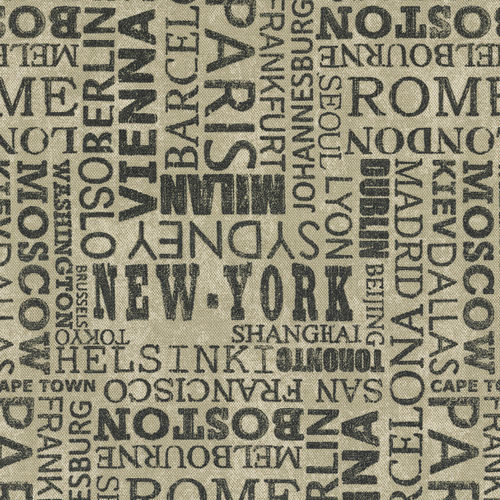 Tissu d'ameublement - DESTINATIONS GRAPHITE - WAVERLY Div. of Schumacher & Co. - personnalisable / en polyester / en coton
