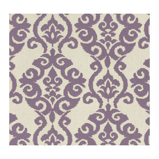 Tissu d'ameublement - LUMINARY LILAC - WAVERLY Div. of Schumacher & Co. - damas / en coton