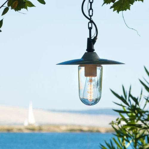 Suspension - MONTANA - Roger Pradier - en aluminium / en cuivre / en verre