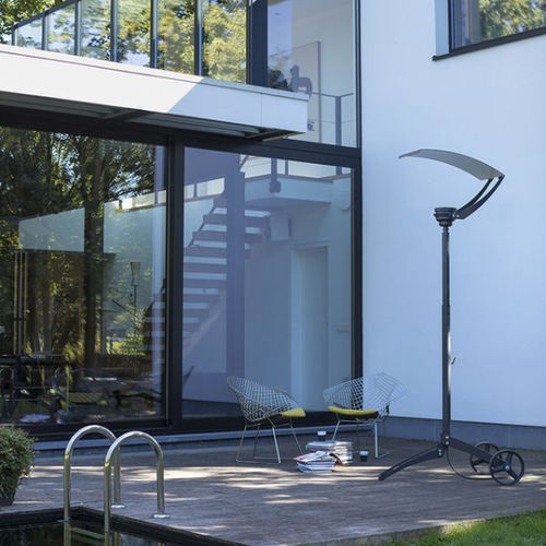 Lampe baladeuse - EQUIX - Roger Pradier - en acier / en verre borosilicaté / contemporaine