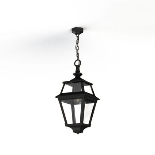 Suspension - Place des Vosges 2 - Roger Pradier - en aluminium / en verre / classique