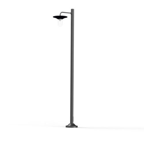 Lampadaire urbain - Cooper - Roger Pradier - classique / en aluminium / en verre