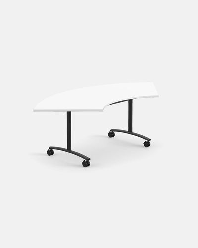 Table de conférence contemporaine - ARCHIMEDE AC - IBEBI - en MDF / en mélaminé / avec piètement en acier