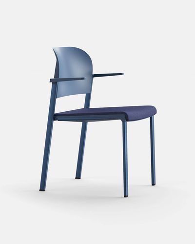 Chaise contemporaine - BIO PT BR - IBEBI - d'intérieur / en tissu / en polypropylène