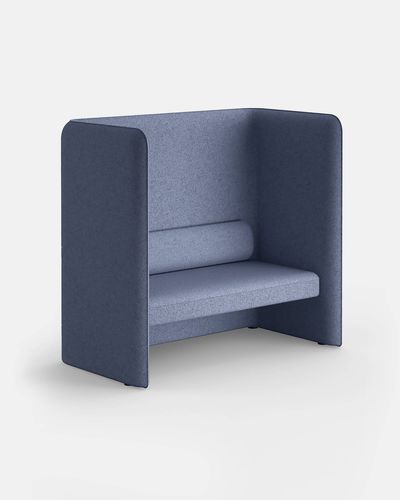 Canapé contemporain - IBEBI - en tissu / sans accoudoirs / avec dossier haut