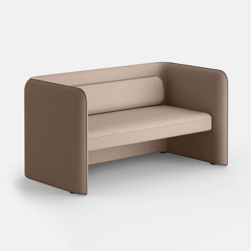 Canapé contemporain - KUMO DB - IBEBI - en tissu / avec accoudoirs / avec coussin amovible