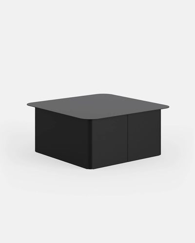 Table basse contemporaine - KUMO TAV L - IBEBI - en métal peint / avec piètement en métal / carrée