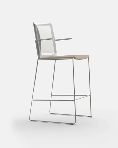 Chaise de bar contemporaine - MULTI M PT S BR - IBEBI - d'intérieur / en tissu / en polypropylène