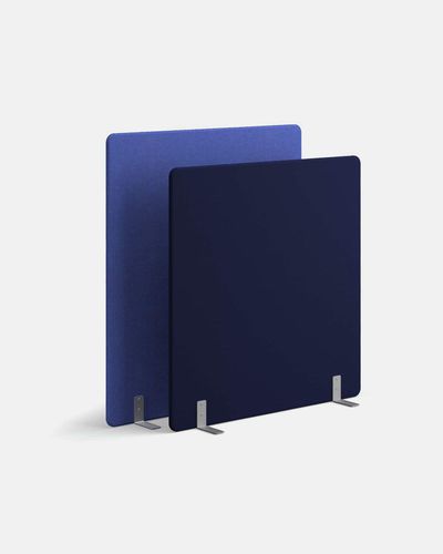Panneau acoustique autoportant - IBEBI - mobile / en tissu / rectangulaire