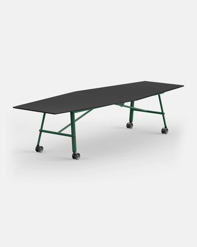 Table de travail contemporaine - IBEBI - en stratifié / en MDF / en mélaminé
