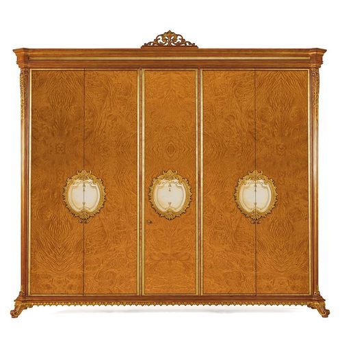 Armoire de style - W051/ SPECIAL - ZANABONI - en frêne / à portes battantes / sur mesure