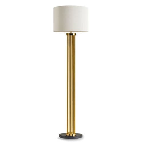 Lampe de sol - L049 - ZANABONI - en marbre / en or / contemporaine