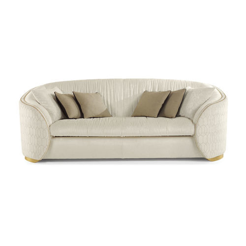 Canapé contemporain - GIOTTO - ZANABONI - en tissu / en cuir / Fabriqué en Italie