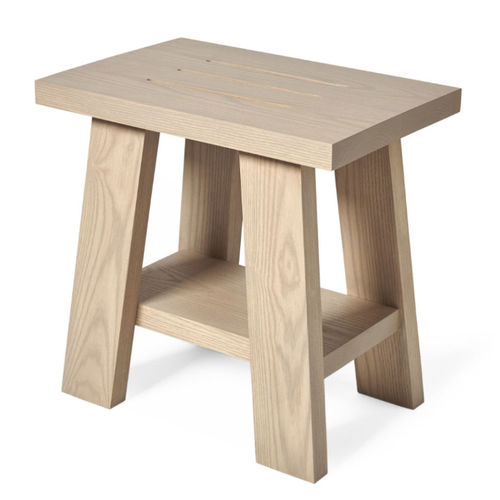 Tabouret contemporain - ANST01 - Waterworks - en chêne