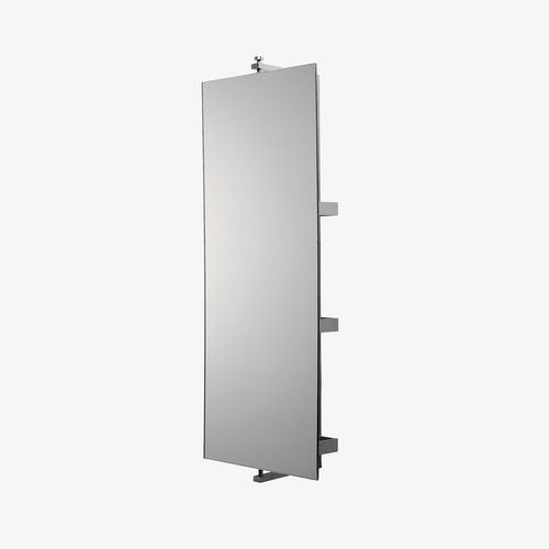 Miroir de salle de bain mural - WWMR24 - Waterworks - contemporain / rectangulaire / en acier inoxydable