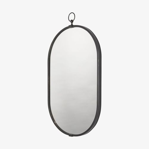 Miroir de salle de bain mural - COMR01 - Waterworks - contemporain / ovale / en laiton