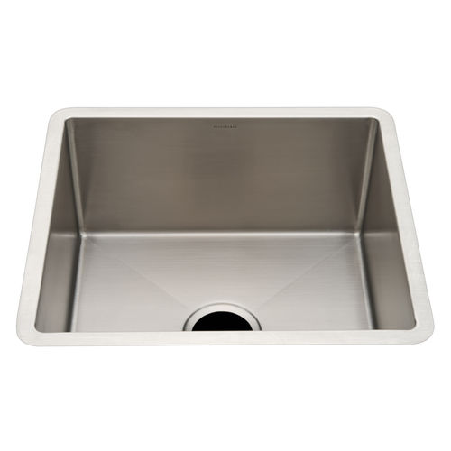 Évier 1 bac - KRSK12 - Waterworks - sans égouttoir / en inox / encastrable
