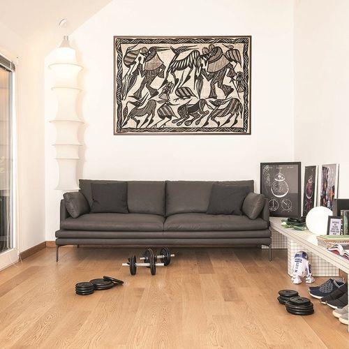 Canapé modulable - WILLIAM - Zanotta - contemporain / en tissu / en cuir