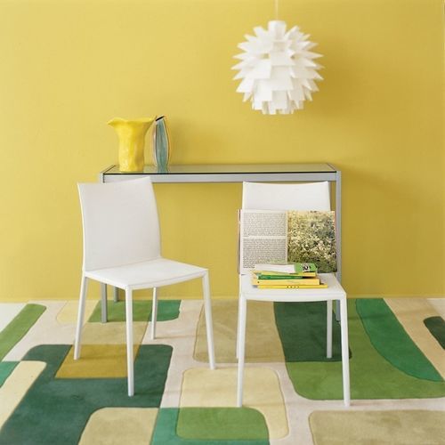 Chaise contemporaine - LEA - Zanotta - d'intérieur / en tissu / en cuir