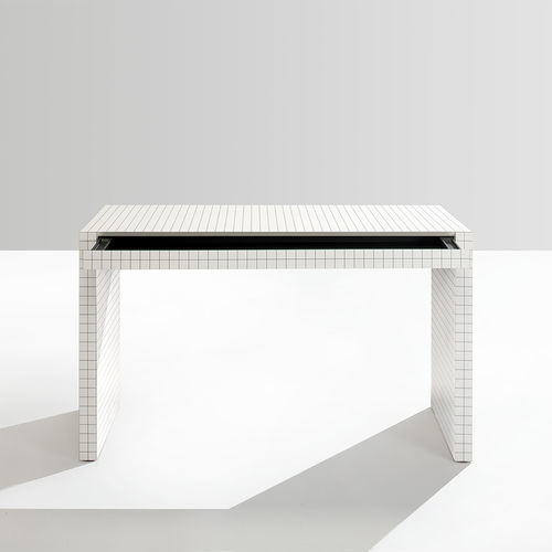 Meuble secrétaire contemporain - QUADERNA 2750 - Zanotta - en bois peint / en stratifié / 1 tiroir