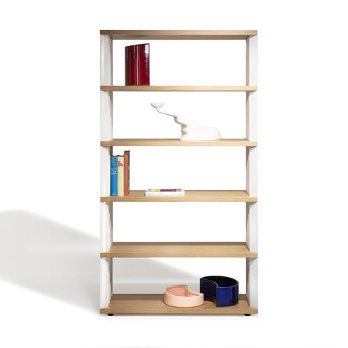Bibliothèque haute - Z24 BOOKS - Zanotta - contemporaine / en MDF / en acier verni