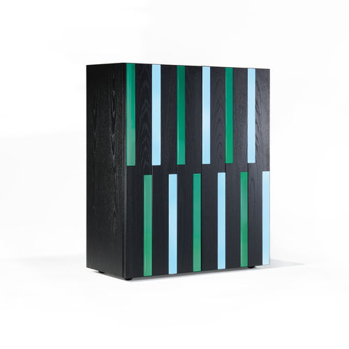Buffet haut - Riga-Riga - Zanotta - contemporain / en MDF / en verre
