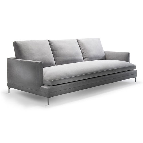 Canapé modulable - WILLIAM+ - Zanotta - contemporain / en tissu / en cuir