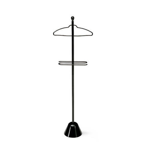 Valet de nuit au sol - SERVONOTTE - Zanotta - en acier verni / en polypropylène / contemporain