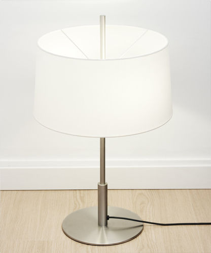 Lampe de table - DIANA  - Santa & Cole - sur pied / en métal / en lin