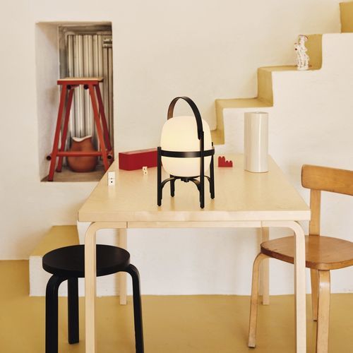 Lampe de table - CESTITA - Santa & Cole - baladeuse / en aluminium / en acier inoxydable