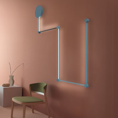 Applique murale design original - DOT TO DOT - ZAVA SRL - d'intérieur / en aluminium / en fer