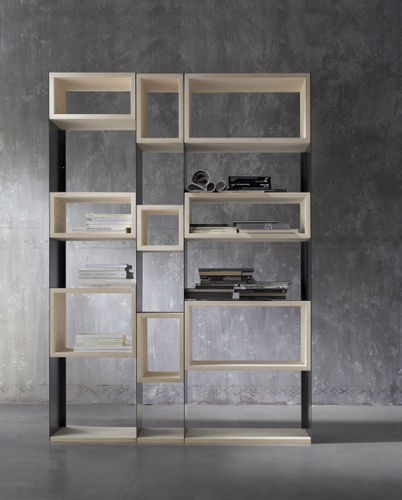 Étagère modulable - CONCRETE - ZAVA SRL - contemporaine / en bois / en fer