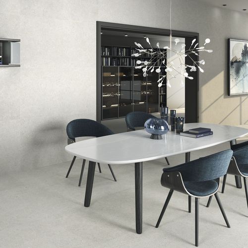 Carrelage en grès cérame - BRUNSWICH - BALDOCER - poli / mat / d'intérieur