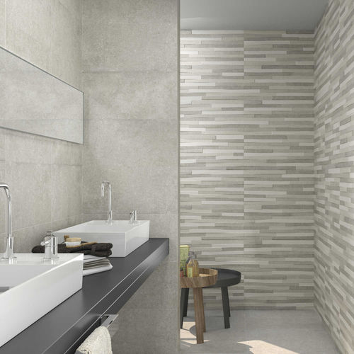 Carrelage en grès cérame - PIERRE - BALDOCER - poli / mat / d'intérieur