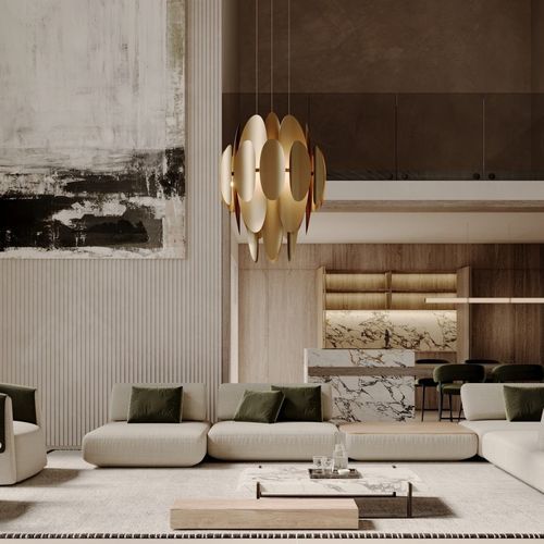 Suspension - Sovereign - JSPR - en aluminium anodisé / contemporaine / d'intérieur