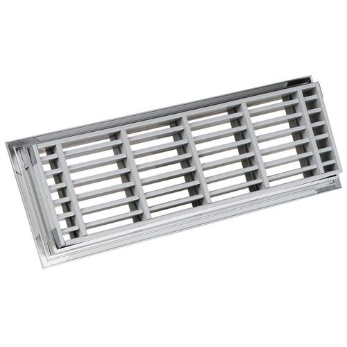 Grille de ventilation en aluminium - 466/1 - RENSON - rectangulaire / d'extérieur / professionnelle