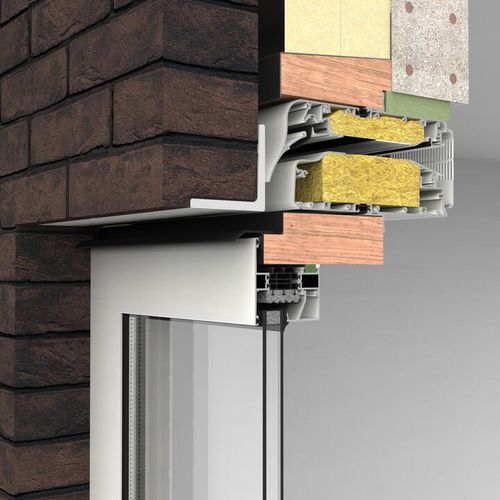 Aérateur de fenêtre acoustique - SONOVENT - RENSON - autoréglable / amortissant