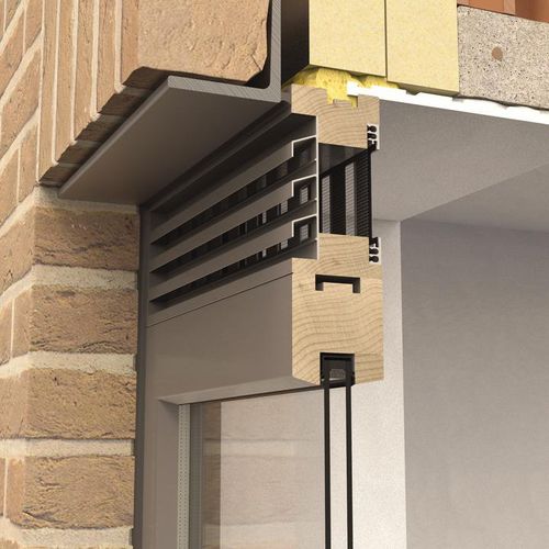 Aérateur de fenêtre de ventilation - T100 / T130 / T150  - RENSON