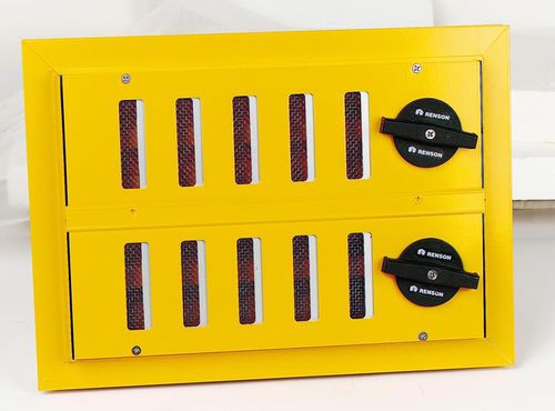 Grille de ventilation en aluminium - 414VA - RENSON - linéaire / d'extérieur / résidentielle