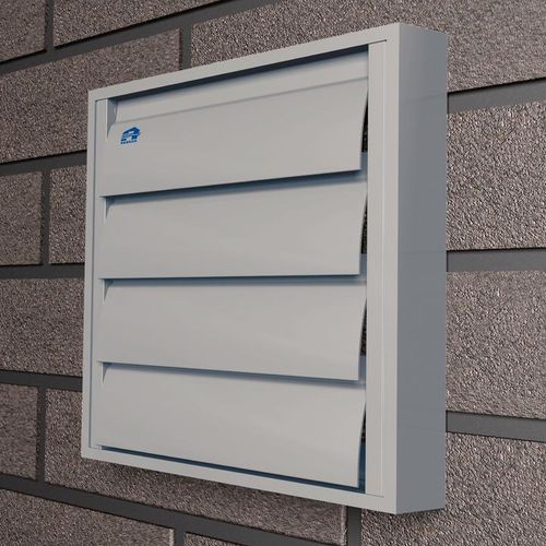 Grille de ventilation en aluminium - 433 - RENSON - carrée / d'extérieur / résidentielle