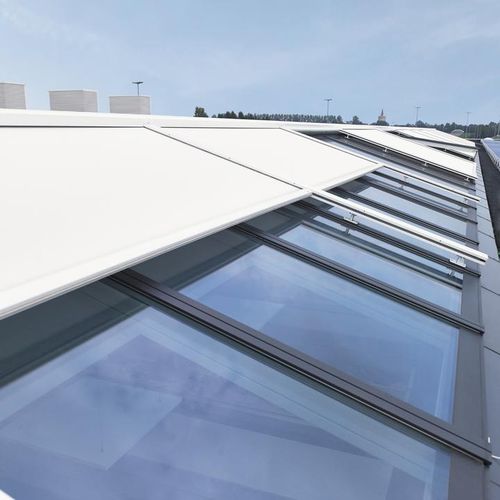 Lanterneau pour ventilation - TOPFIX® VMS  - RENSON - pour toiture inclinée / électrique / avec costière