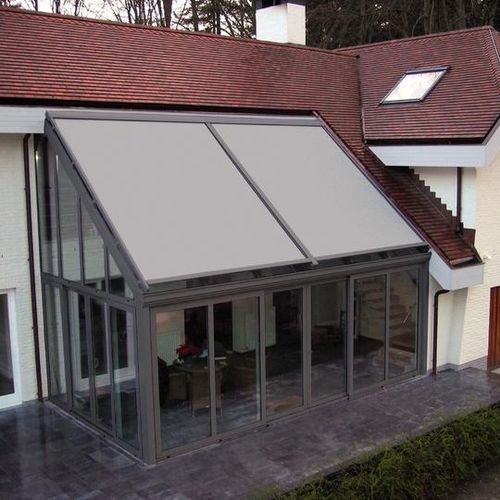 Store banne coffre - VEGASCREEN® - RENSON - rétractable / motorisé / de terrasse